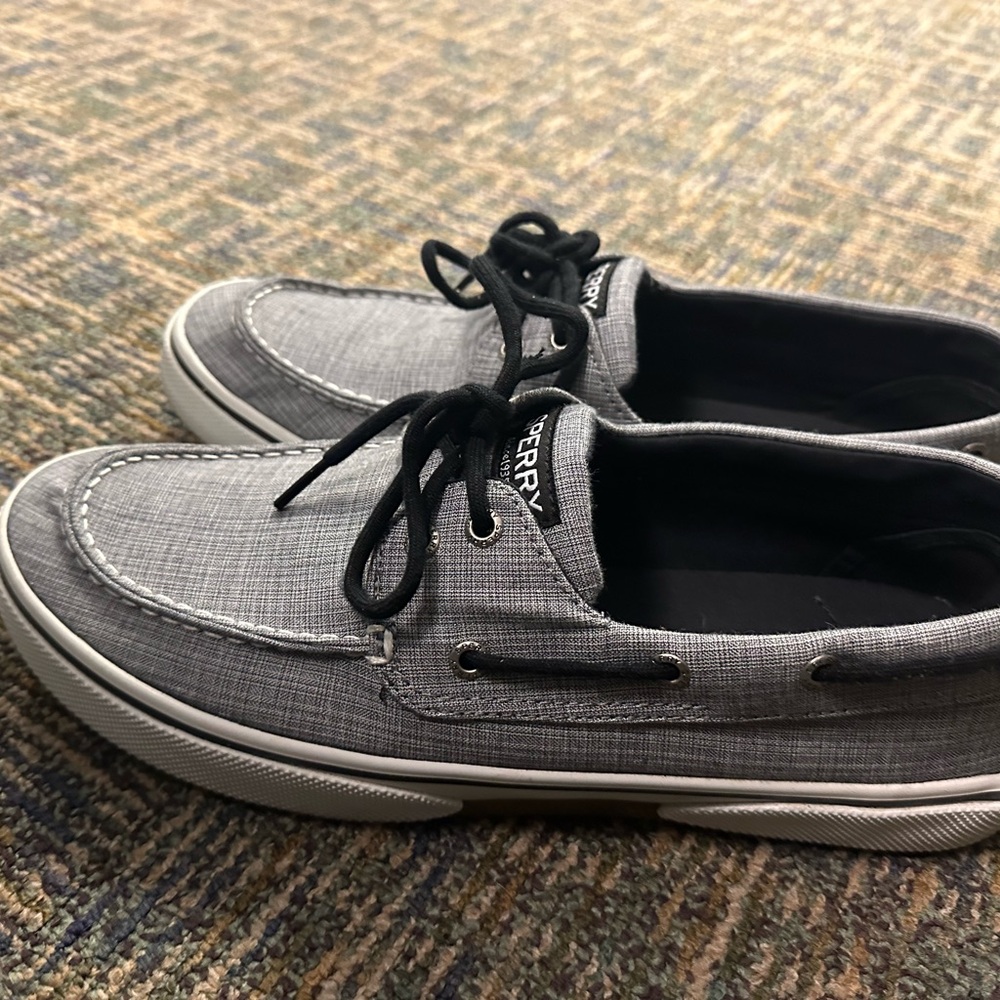 Sperry Men's Charcoal Boat Shoes